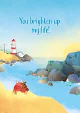 You brighten up my life! 1000 created by Crabbit Chops!