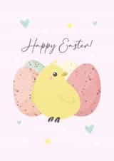 Happy Easter Card 1001 created by Custom Card Co Shop
