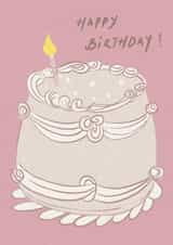 Happy Birthday Cake Card created by Teng Phei Yin