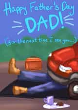 Happy Father's Day Dad! Card created by C.F. Allen 