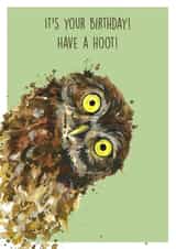 It's your birthday! Have a hoot! created by Splatterworks
