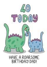 Happy 40th birthday dad created by Schnauzer Scribbles