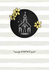 Congratulations church card created by Nutmeg Studio