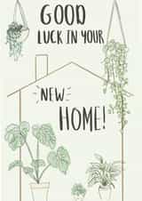 Good luck in your new home! created by Holly Goulding