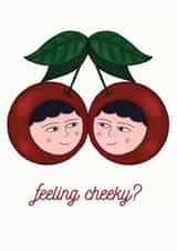 Feeling Cheeky Card created by Su Owen