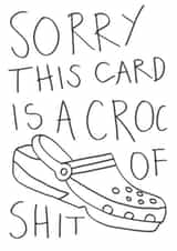 Croc of Shit Card created by AbiGoLucky