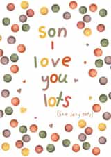 Jelly tots son created by Palette&Petal 
