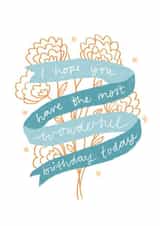 Floral Birthday Card created by Jennifer Mae Spooner