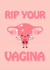 Funny Pregnancy Card created by Girls Hustling