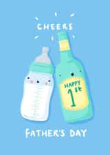 Happy First Father’s Day created by Nicola Watson