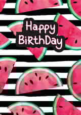 Juicy melon Birthday created by Holly Tillier