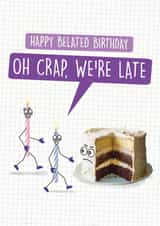 Belated Birthday Card created by Quitting Hollywood