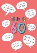 This is 60 - Happy 60th Birthday created by @Laura Lonsdale Designs
