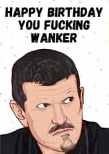 Günther Steiner Birthday Card created by P1 Cards