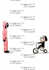 Squid Game meets Saw created by Dan Finch