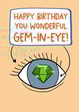 Gem-in-Eye Birthday! created by Pickled Prints