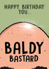 Funny Birthday Card for Him created by PowderPop