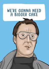 Funny Birthday Card - Jaws Movie created by PowderPop