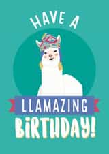 Have A Llamazing Birthday! created by ADRIANA OSPINA