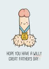 Willy Great Dad created by Simply Wild Cards