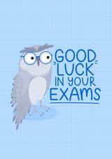 Good Luck in your Exams created by Ludicrous Prints