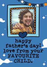 Personalised Father's Day Photo Card created by Mrs Best Paper Co. - fromfavourite love Father's Day Personalised Photo Card 6036