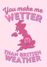 Wetter Than British Weather Card created by Esther the Sketcher