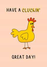 Cluckin’ great birthday card created by Sweet B Designs