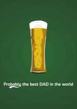 Best Dad - Carlsberg Beer created by Cheers to That!