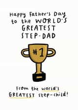 World's Greatest Step-Dad created by Arrow Gift Co