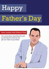 Martin Lewis Father's Day Card created by Blueberry Unicorns