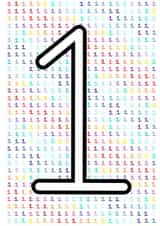 Rainbow First Birthday Card created by #CreatewithBrodie