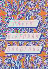 Pretty Birthday Card - For Her - Botanical created by Kattern Design