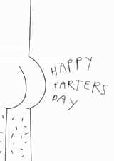 Farters Day Father's Day Card created by Redback Cards