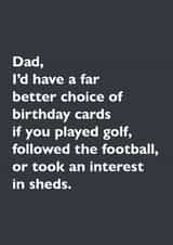 Funny Atypical Dad Birthday Card created by whimsical AF