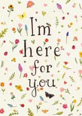 I’m here for you created by Love Lucy Illustration