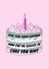 Happy Birthday Bint Cake created by Fidler's Thoughts