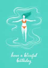 Blissful birthday created by Salty Siren Studios