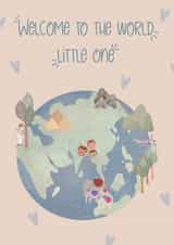 Welcome to the world little one created by Sherbet Lemons