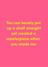 Created a Masterpiece Father's Day Card created by Elaine Miles