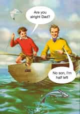 Alright Dad? Classic Fathers Day pun. created by © Ladybird Books Ltd 2025