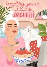 Everything you see I owe to spaghetti created by Monsieur Dorian