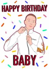 Aitch wishes you a happy birthday baby created by The little northerner 
