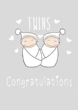 It's Twins, hurrah! created by Happy Little Me Co.