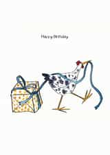 Happy Birthday Chicken Card created by Catriona Phillips
