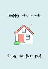 New home, first poo! created by @THAT LITTLE CARD SHOP