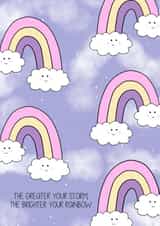 After every storm comes a rainbow... created by Doodledug Designs