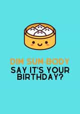 Dim Sum Birthday created by Alice&Norah