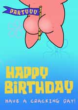 Patrick SpongeBob cheeky birthday card created by rcdesigns