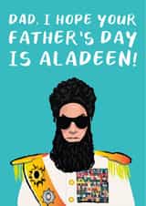 The Dictator Father's Day card created by David Rudd